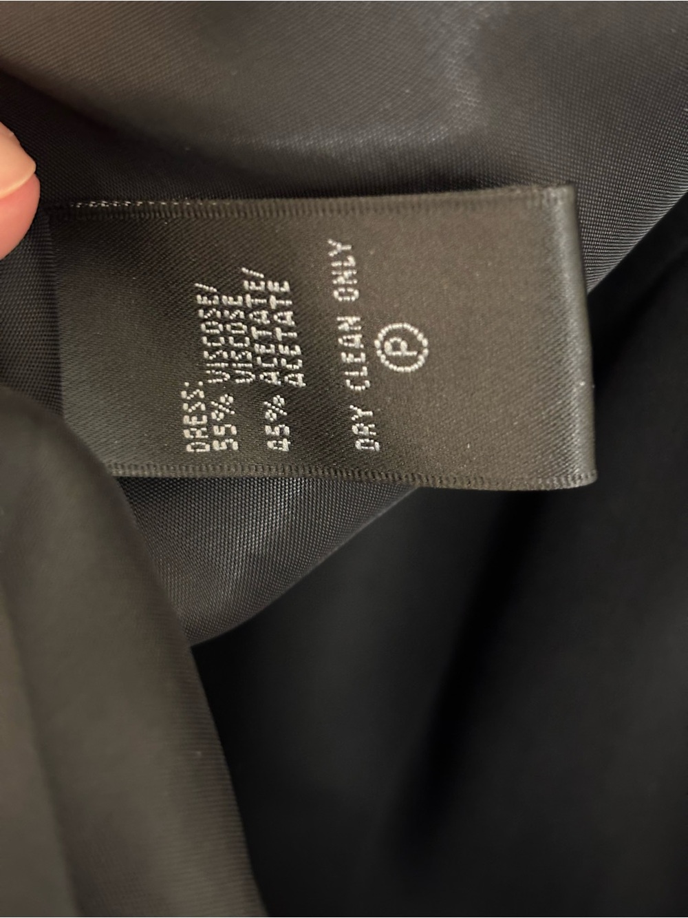 Lafayette 148 New York Black Three Quarter Sleeve Dress Size 8 - Picture 7 of 10